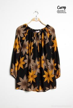 Immagine di CURVY GIRL FLORAL CHIFFON TOP